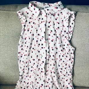 Minnie Mouse polka dot shirt